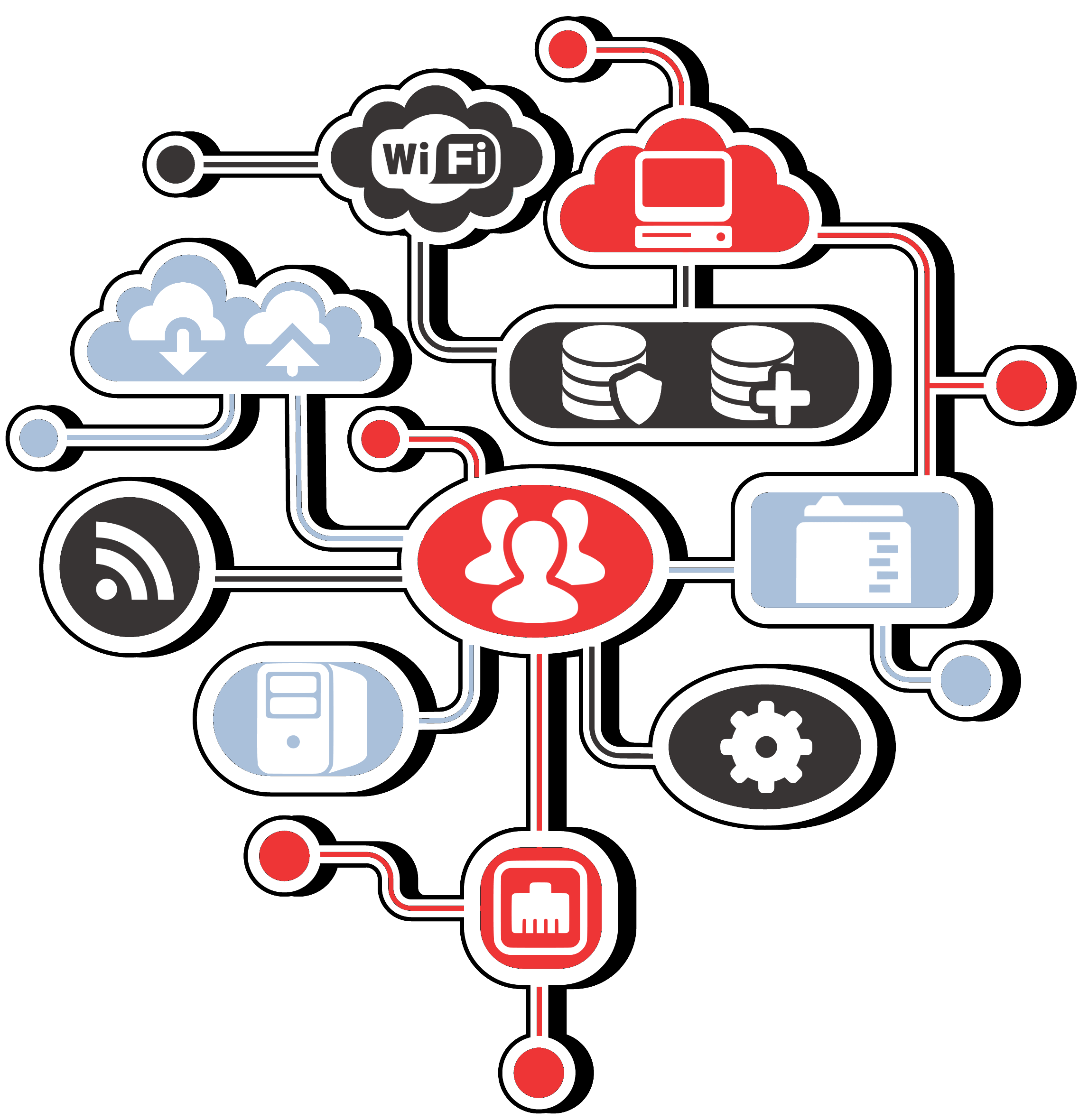 Business network and telecommunications services